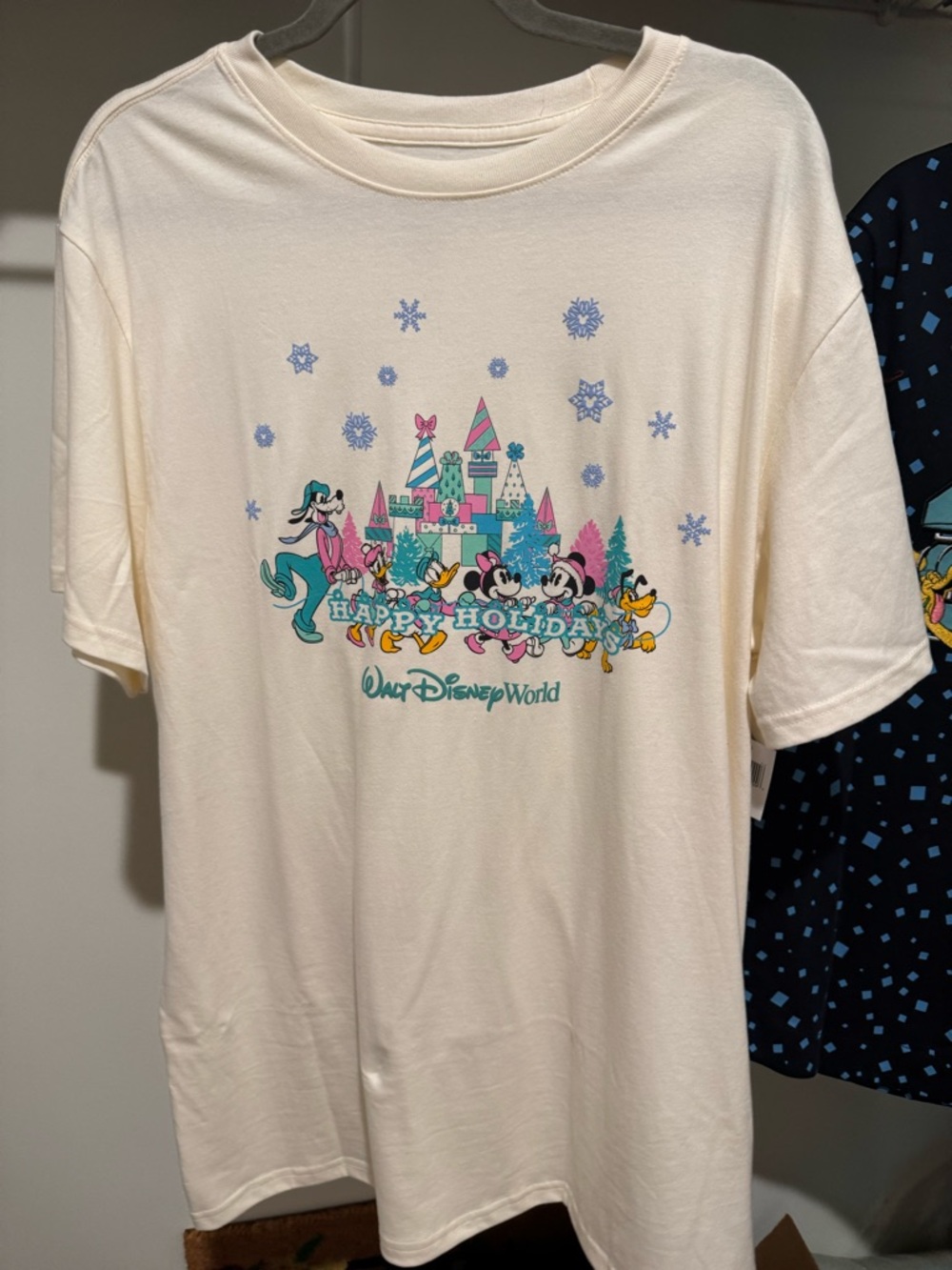 Disney Cream Holiday Kids T-Shirt